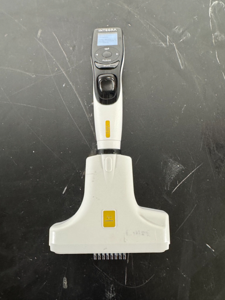 Image of Integra 50uL Multichannel Electronic Pipette